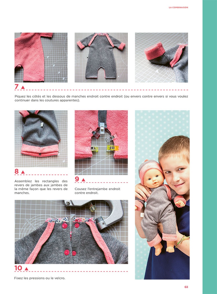 Le petit monde des poupons en outlet couture